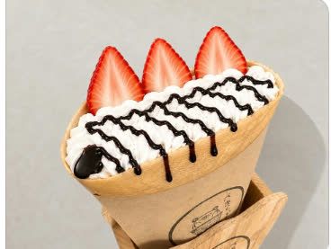 いちごチョコクレープ